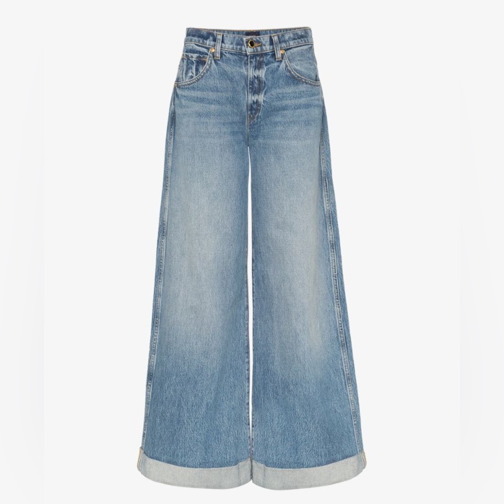 NWT Khaite Noelle jeans, size 24
